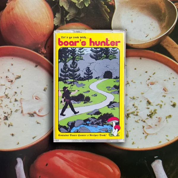 Cassetta delle musiche di BOAR’S HUNTER "Let’s go cook with…", HDK 159.