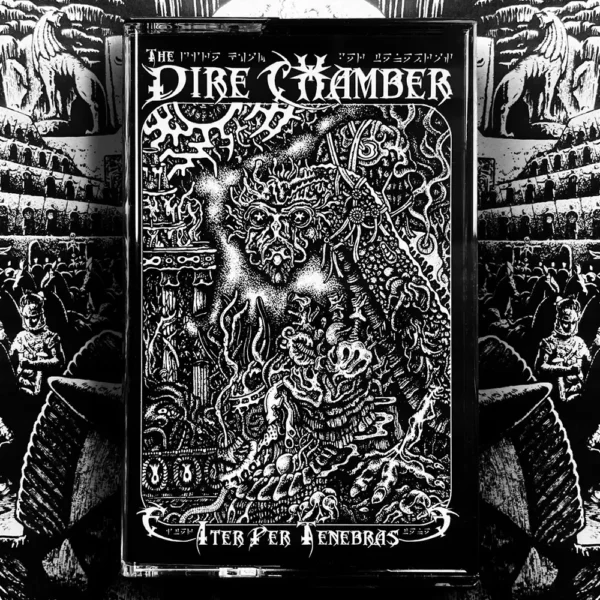 Cassetta delle musiche di THE DIRE CHAMBER "Iter per Tenebras", HDK 174.