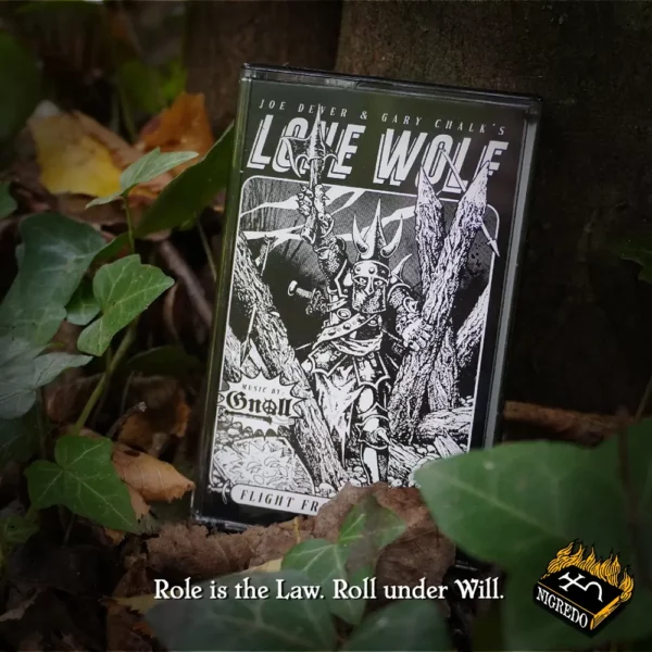 Cassetta delle musiche di GNOLL "Lone Wolf Ep.1: Flight from the dark", HDK 60.