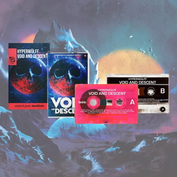 Cassetta delle musiche di "Void And Descent OST", HYPERWÜLFF.