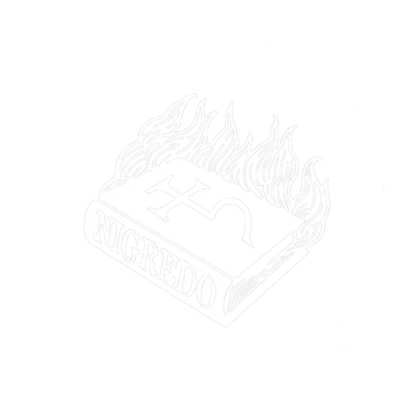 Il logo di Nigredo Press - Role is the law. Roll under will.