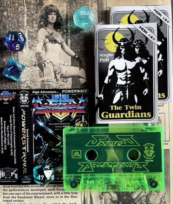 CASSETTE - HDK - 190 - Sacred Armaments - Powerstryke - Sergio Poli