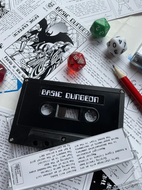 HDK 43 † BASIC DUNGEON "Perils in the slums scenario 2: the Corrupt Magicians" CASSETTE - immagine 2