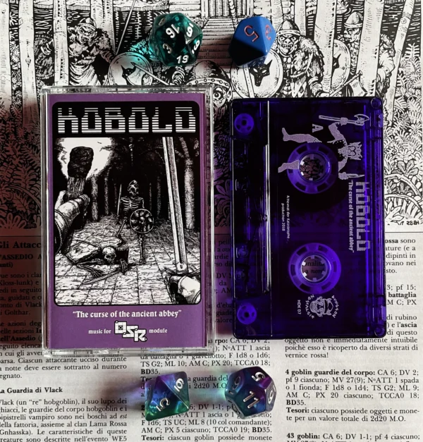 HDK 07 † KOBOLD "The Curse of the Ancient Abbey" CASSETTE - immagine 2