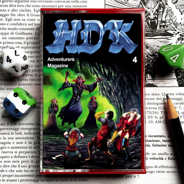 HDK 173 † HDK Adventurers Magazine # 4 CASSETTA