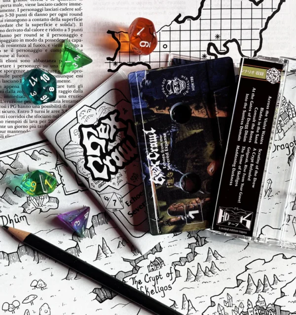 HDK 199 † HEX CRAWL "Ehoes From the Severed Expanse" CASSETTA - immagine 2