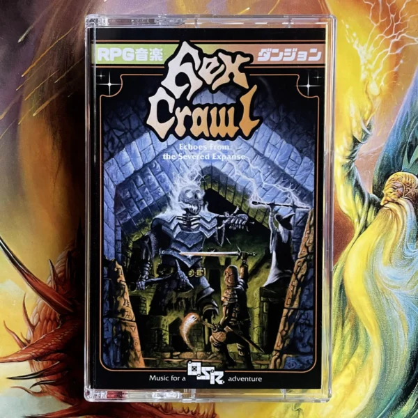 HDK 199 † HEX CRAWL "Ehoes From the Severed Expanse" CASSETTA