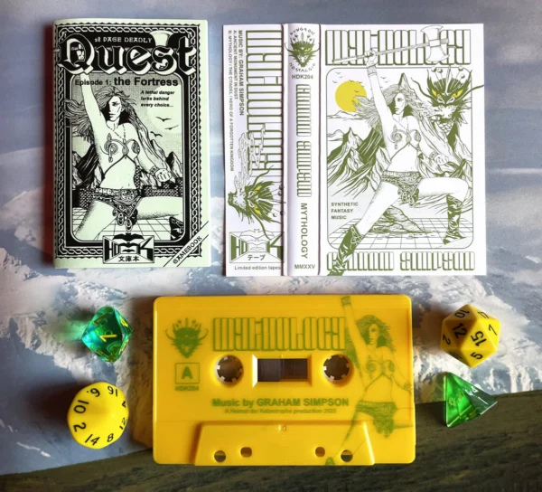 HDK 199 † HEX CRAWL "Ehoes From the Severed Expanse" CASSETTE (Copia) - Image 2