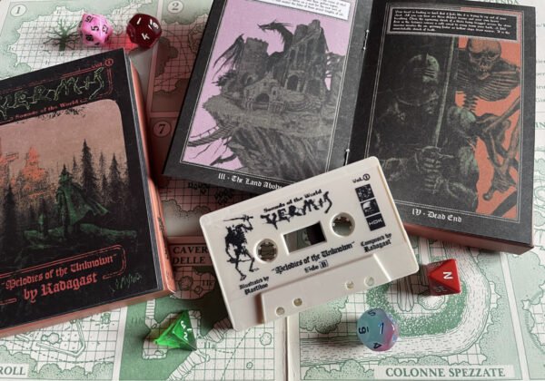 HDK 199 † HEX CRAWL "Ehoes From the Severed Expanse" CASSETTE (Copia) (Copia) - Image 3