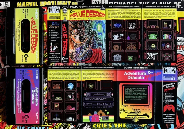 HDK 204 † GRAHAM SIMPSON “Mythology” CASSETTE (Copia) - Image 3