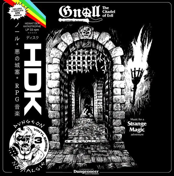 GNOLL "Citadel of Evil" LP 12" + MODULO RPG