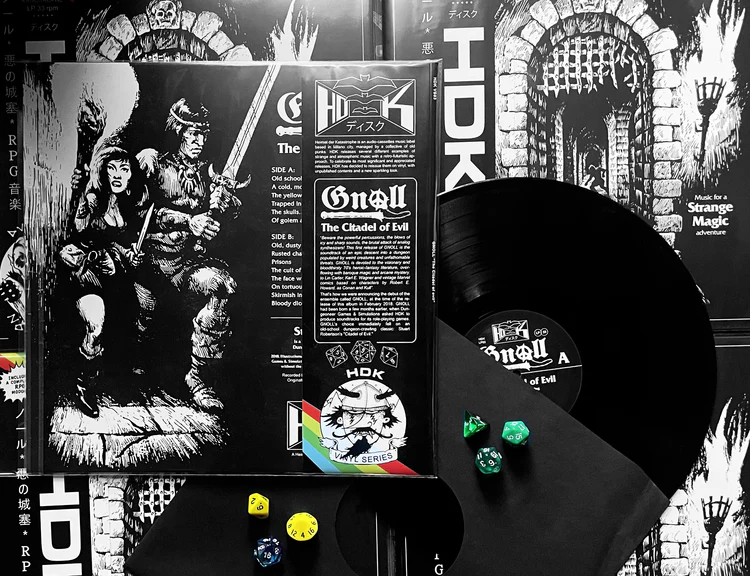 GNOLL "Citadel of Evil" LP 12" + MODULO RPG - immagine 2