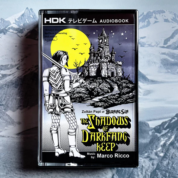 HDK 227 † ZOLTÀN PAPI & MARCO RICCO "The Shadows of Darkfang Keep" CASSETTA