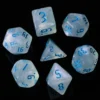 Glitter White/Blue