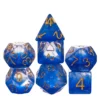 Translucent Blue-Clear/Gold