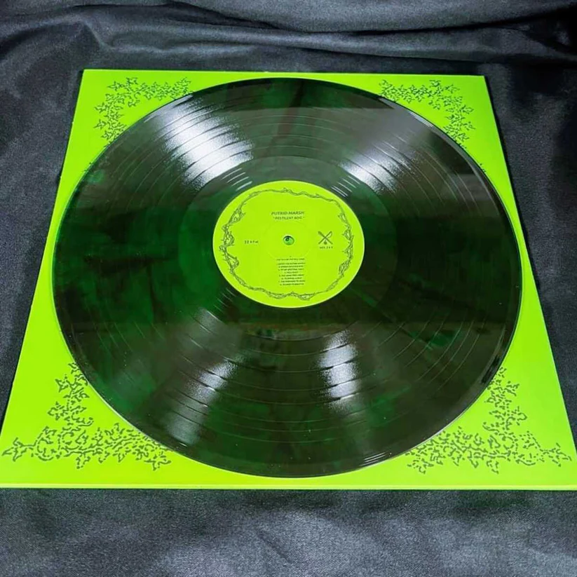 PUTRID MARSH "Pestilent Bog" vinyl LP (2 color options, w/insert) - immagine 2
