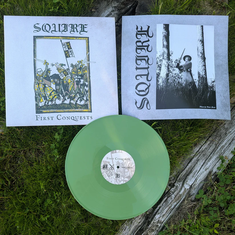 SQUIRE "First Conquests" vinyl LP (lim.250 w/insert) - immagine 2