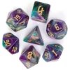 Torquoise/Pink/Purple - Gold