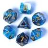 Blue/White/Black - Gold