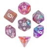 Trasparent Pink/Azure - White