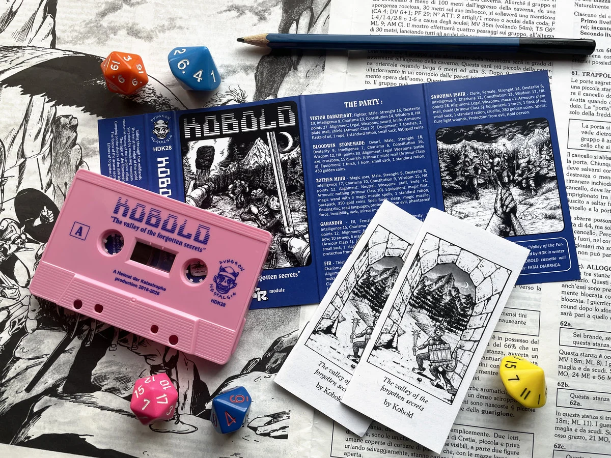 HDK 28 † KOBOLD "The valley of the forgotten secrets" CASSETTA - immagine 3